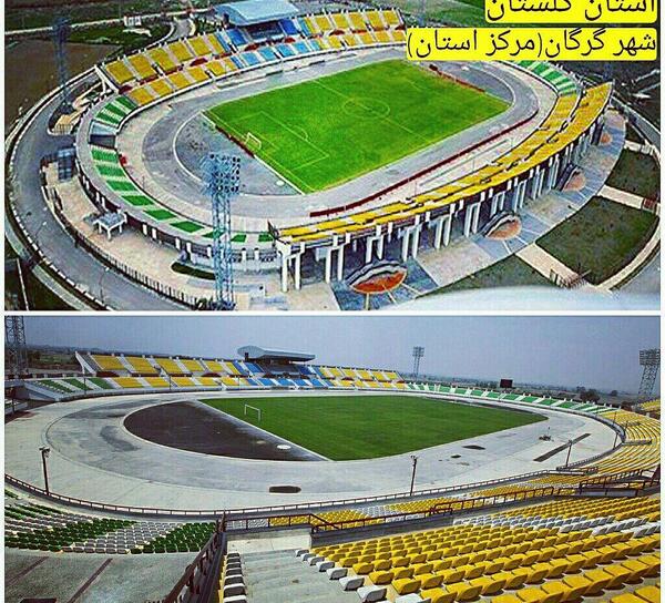 عکس ورزشگاه در حال ساخت ایران