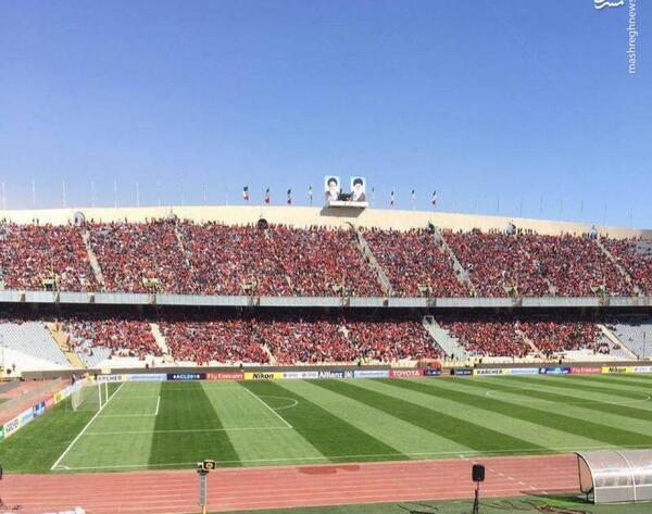 عکس ورزشگاه در حال ساخت ایران