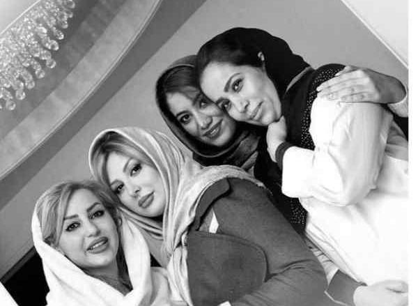 عکس نیوشا ضیغمی با حجاب عجیب