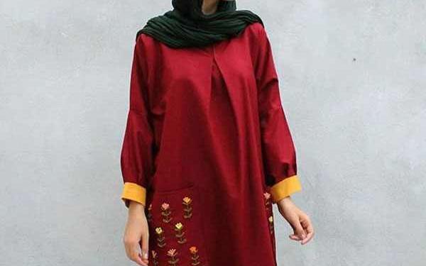 عکس مانتو کیمونو جلو بسته
