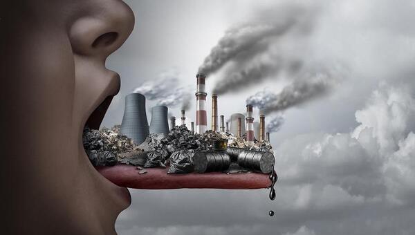 عکس تاثیرات آلودگی هوا بر محیط زیست