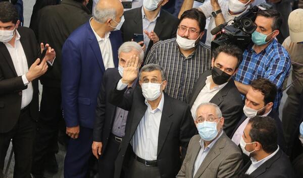 عکس خواب احمدی نژاد