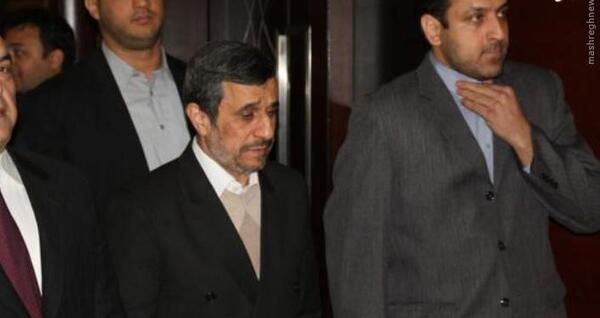 عکس خواب احمدی نژاد