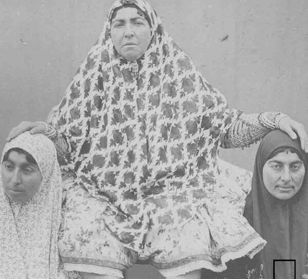 عکس خانم قاجاری