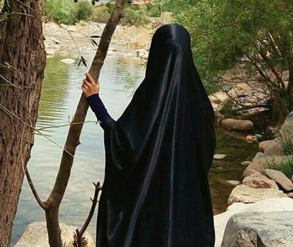 عکس دختر چادری محجبه