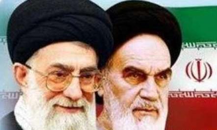 عکس پرچم و رهبر