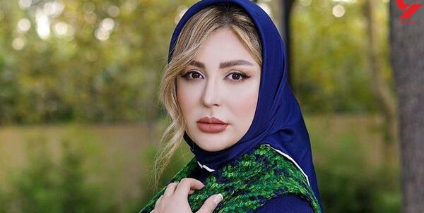عکس نیوشا ضیغمی با آرایش غلیظ