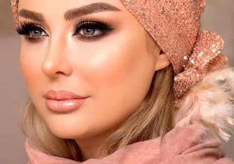 عکس نیوشا ضیغمی با آرایش غلیظ