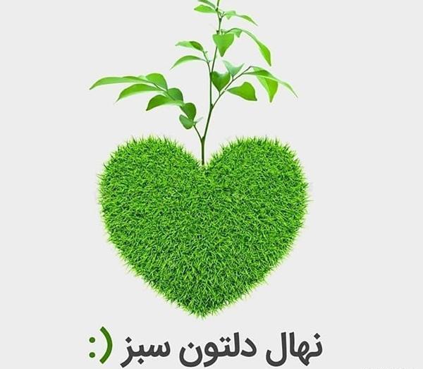 عکس نوشته روز درختکاری