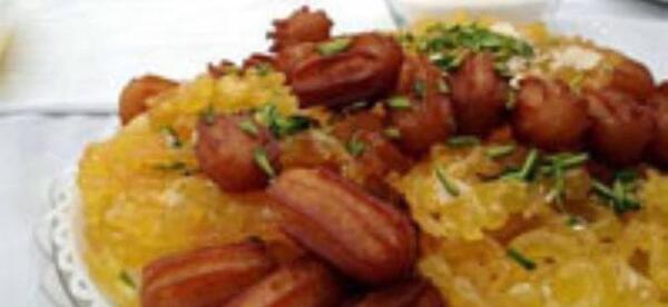 عکس زولبیا و بامیه و گوش فیل