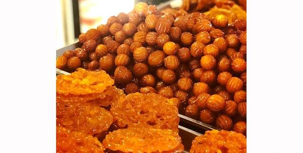 عکس زولبیا و بامیه و گوش فیل