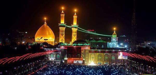 عکس شب جمعه حرم امام حسین