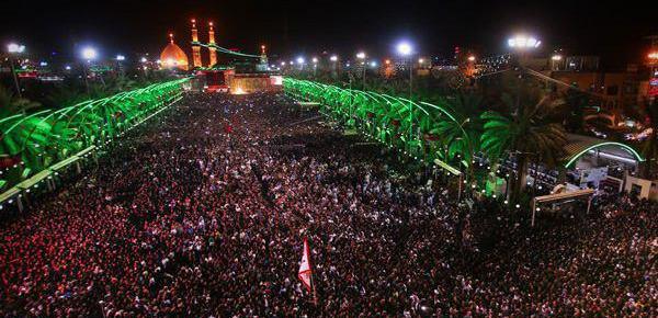 عکس شب جمعه حرم امام حسین