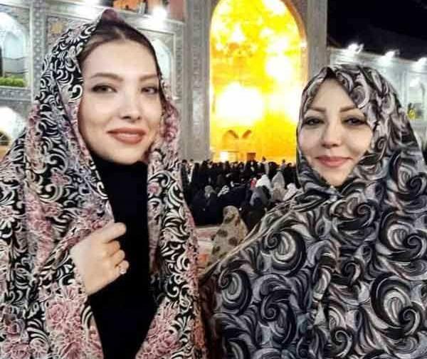 عکس صدف اسپهبدی و همسرش
