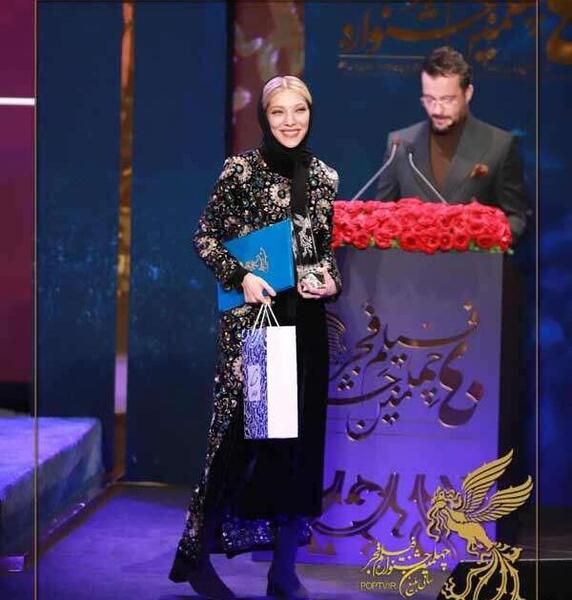 عکس صدف اسپهبدی و همسرش