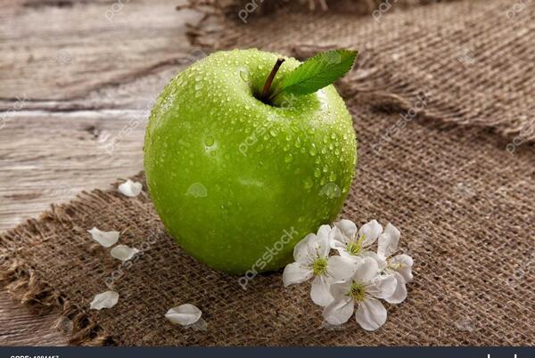 عکس سیب سبز