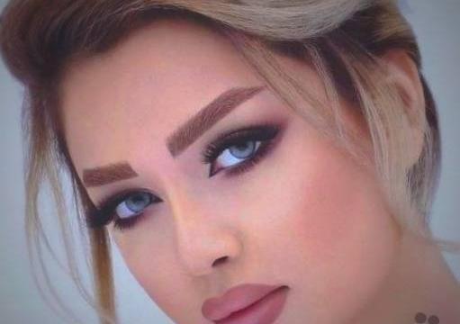 عکس عروس صورت آرایش