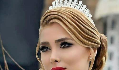 عکس عروس صورت آرایش