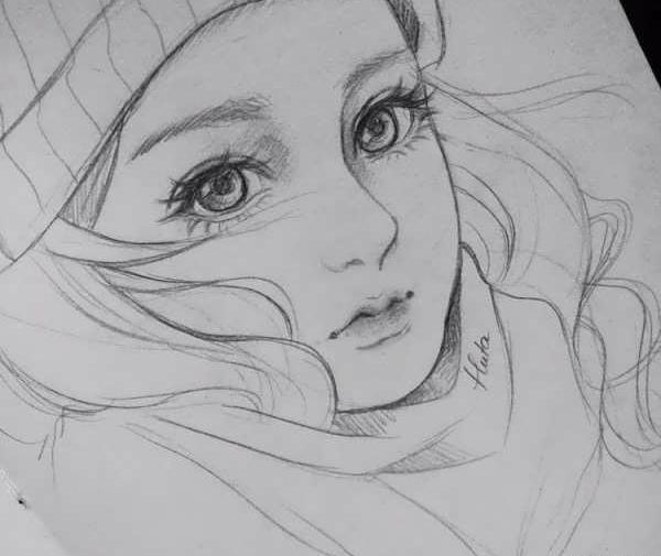 عکس دخترانه طراحی