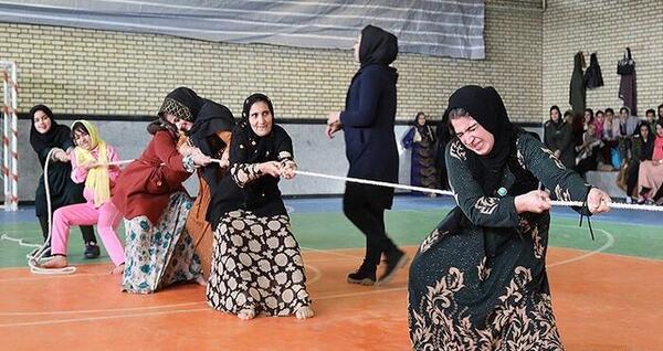 عکس ورزش طناب کشی