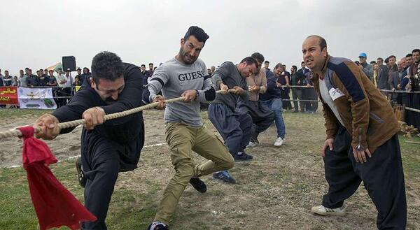 عکس ورزش طناب کشی