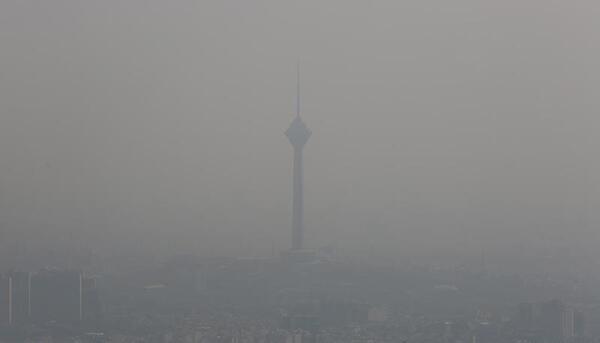 عکس هوای آلوده تهران