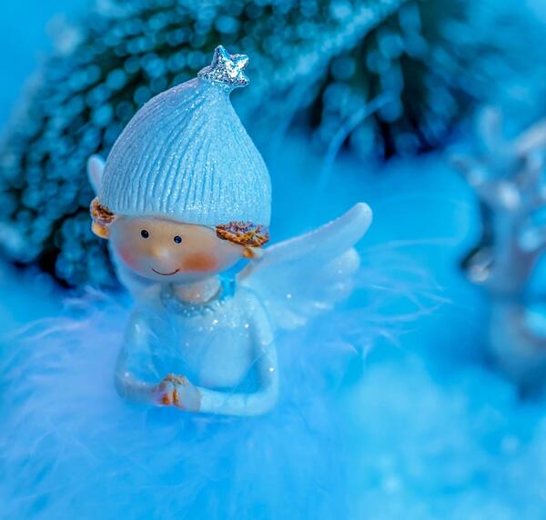 عکس آبی کیوت