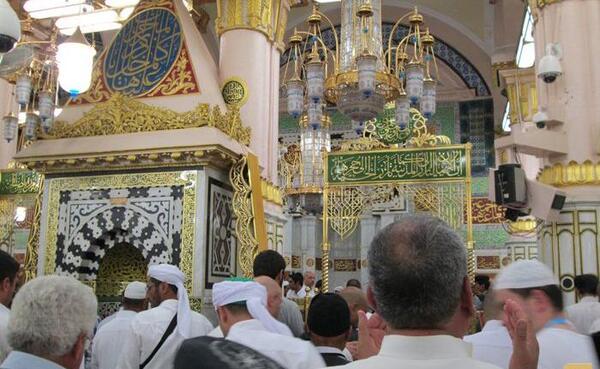 عکس روضه نبی
