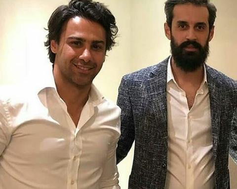 عکس محمدرضا گلزار و همسر سابق فرهاد مجیدی