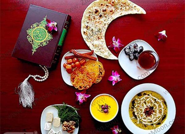 عکس چیدمان سفره ماه رمضان
