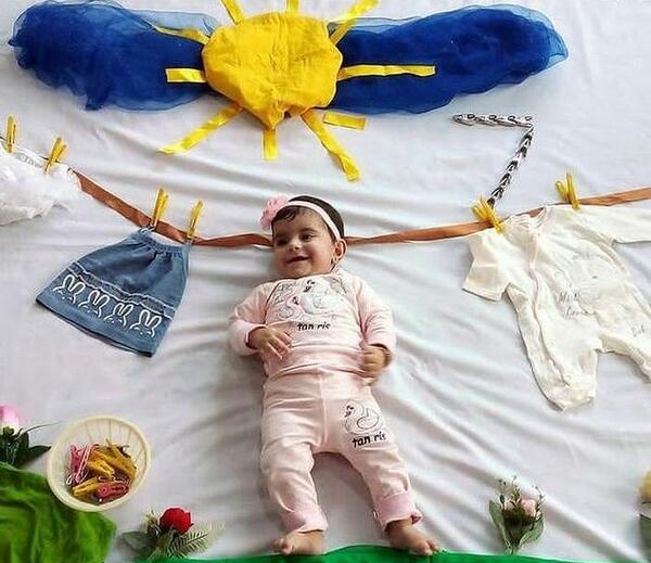 مدل عکس ماه رمضان نوزاد
