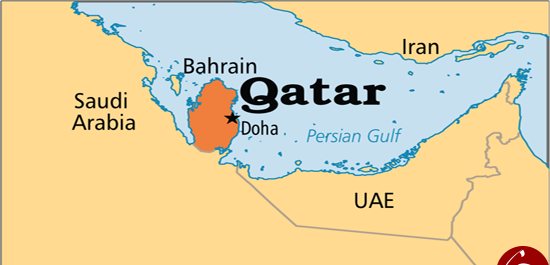 عکس نقشه قطر