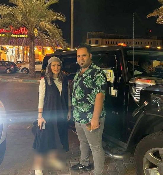 عکس زیر بغل سحر قریشی