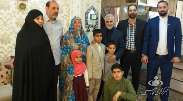 عکس عروس سردار سلیمانی
