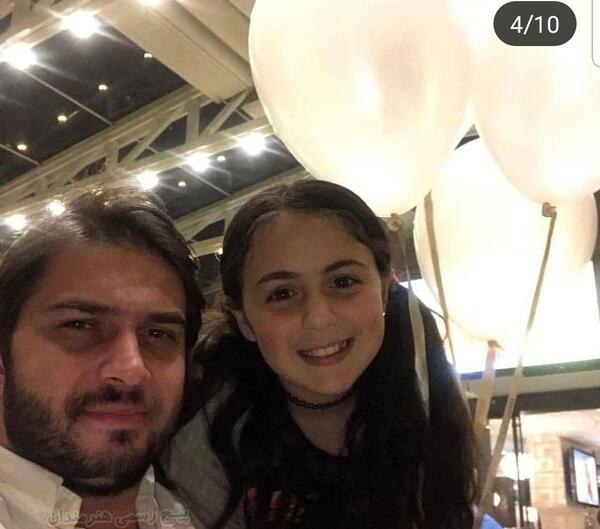 عکس محمدرضا گلزار خواهر زاده