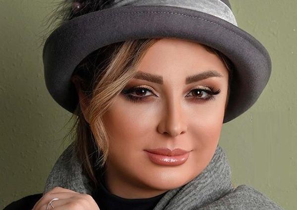 عکس نیوشا ضیغمی با کلاه