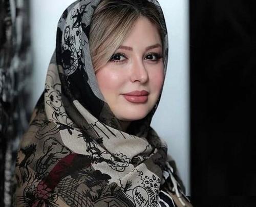 عکس نیوشا ضیغمی با کلاه