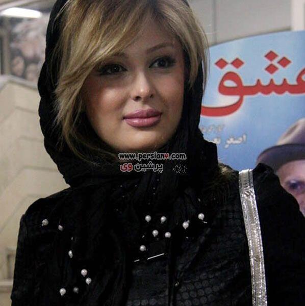 عکس نیوشا ضیغمی با کلاه