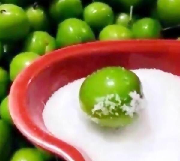 عکس الو سبز با نمک