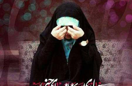 عکس نوشته حجاب به چادر نیست