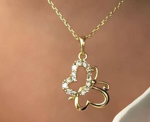 عکس گردنبند نگین دار