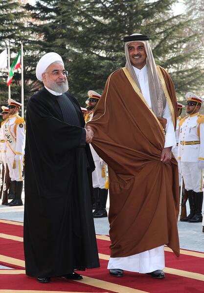 عکس رئیس جمهور قطر