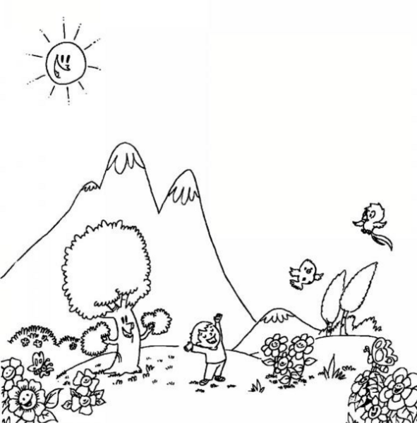 عکس نقاشی روز طبیعت