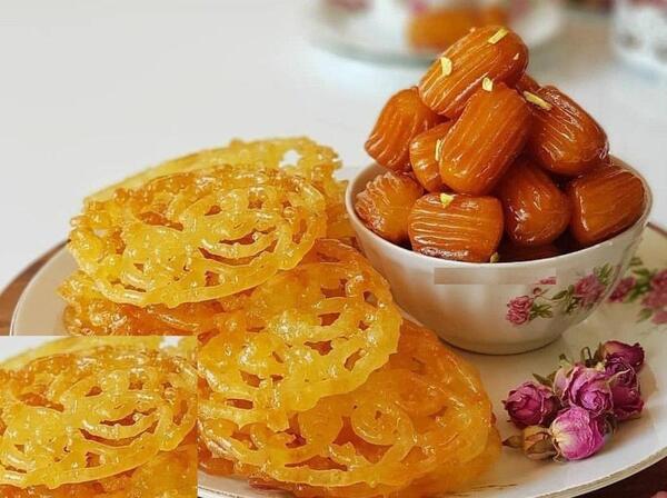 عکس زولبیا و بامیه