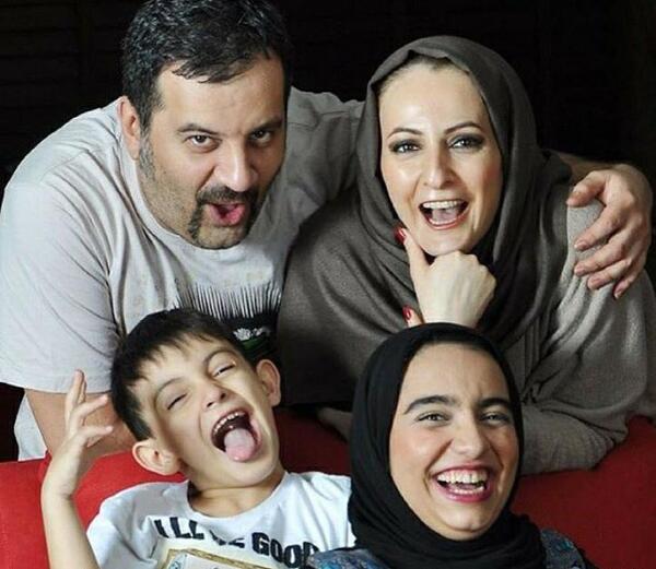 عکس خانواده ی مهراب