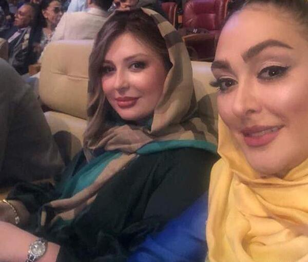 عکس نیوشا ضیغمی و همسرش جدید