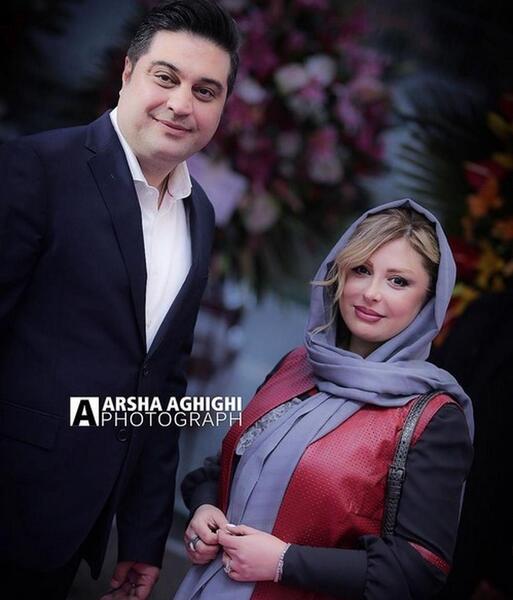 عکس نیوشا ضیغمی و فرزندش