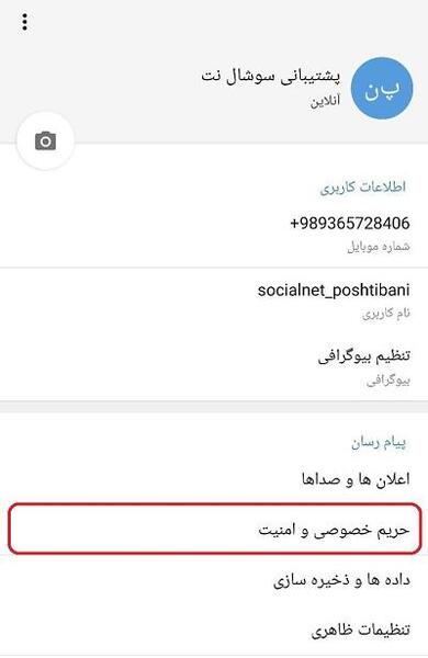 عکس پروفایل حساب کاربری حذف شده
