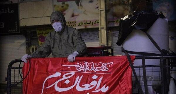 عکس جالب کرونایی