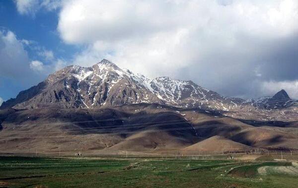 عکس سبز کوه